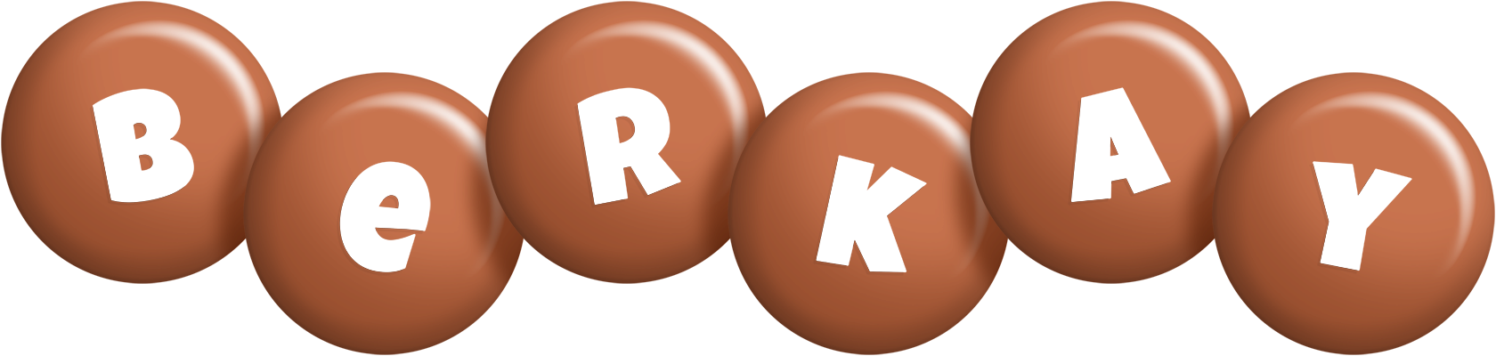Berkay candy-brown logo