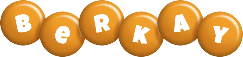 Berkay candy-orange logo
