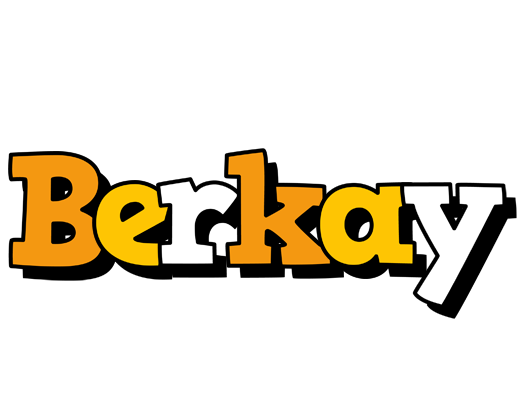 Berkay cartoon logo
