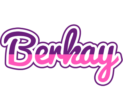 Berkay cheerful logo