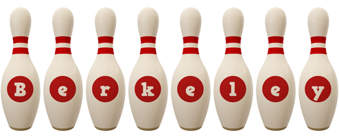 Berkeley bowling-pin logo