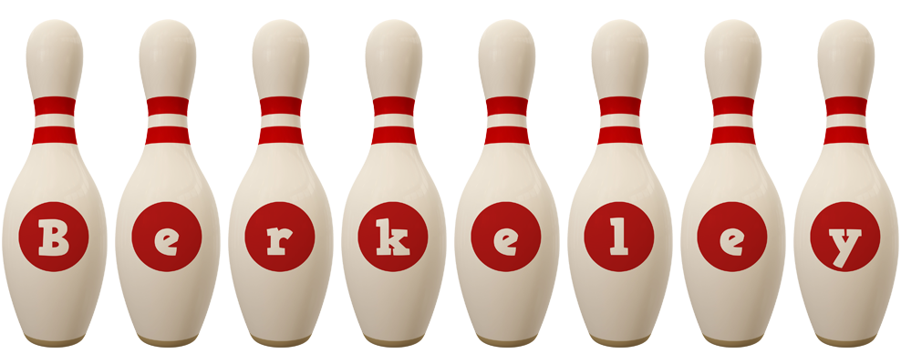 Berkeley bowling-pin logo