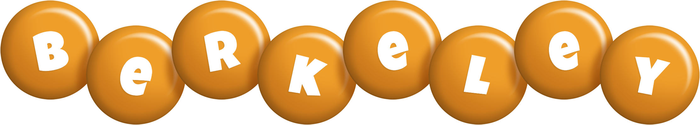 Berkeley candy-orange logo