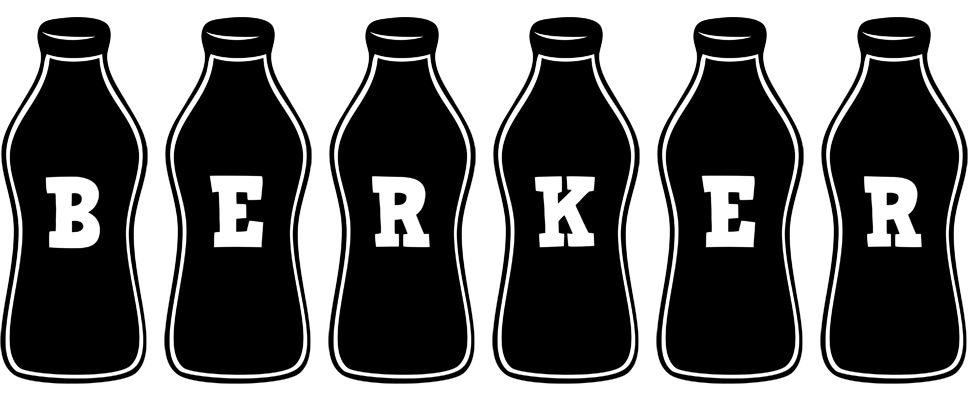 Berker bottle logo