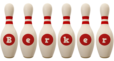 Berker bowling-pin logo