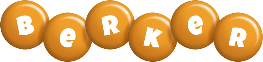 Berker candy-orange logo