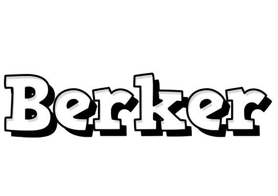 Berker snowing logo