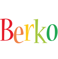 Berko birthday logo