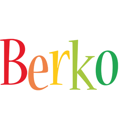 Berko birthday logo