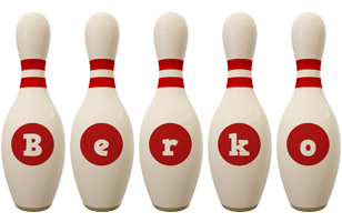 Berko bowling-pin logo