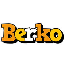 Berko cartoon logo