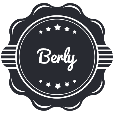 Berly badge logo