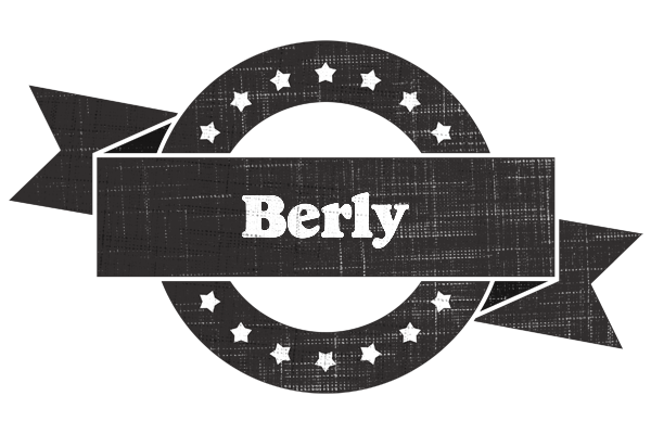 Berly grunge logo