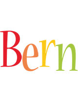 Bern birthday logo