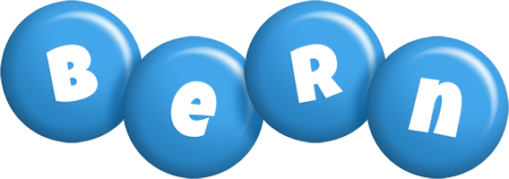 Bern candy-blue logo