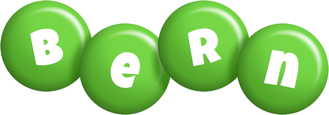 Bern candy-green logo