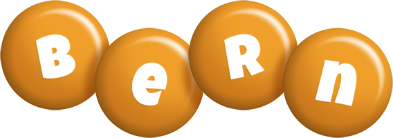 Bern candy-orange logo