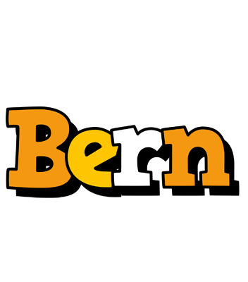 Bern cartoon logo