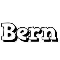 Bern snowing logo