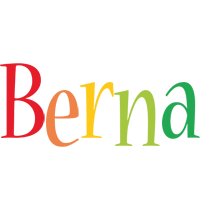 Berna birthday logo