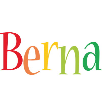 Berna birthday logo