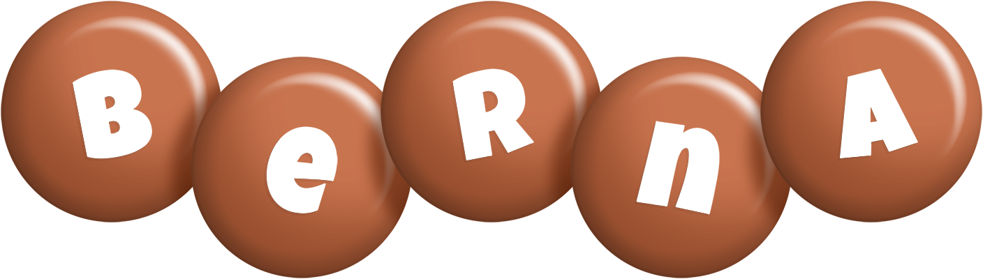 Berna candy-brown logo