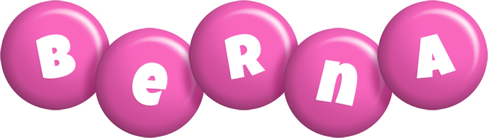 Berna candy-pink logo