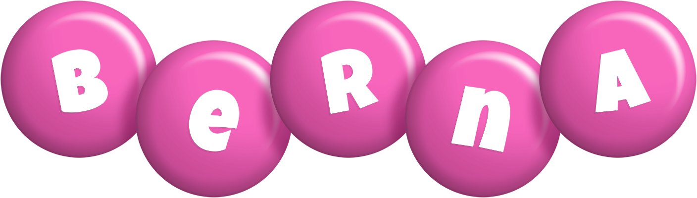 Berna candy-pink logo