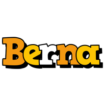 Berna cartoon logo