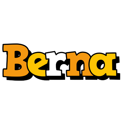 Berna cartoon logo