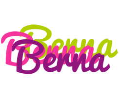 Berna flowers logo