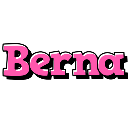 Berna girlish logo