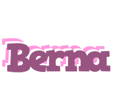 Berna relaxing logo