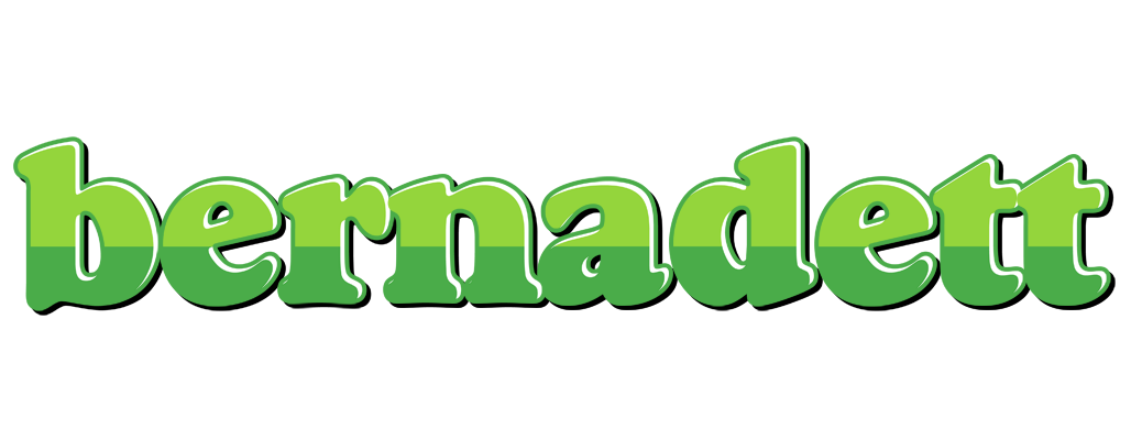 Bernadett apple logo