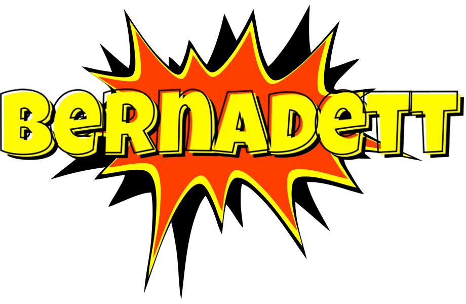 Bernadett bazinga logo