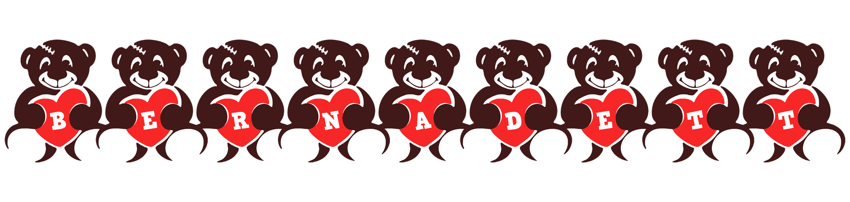 Bernadett bear logo