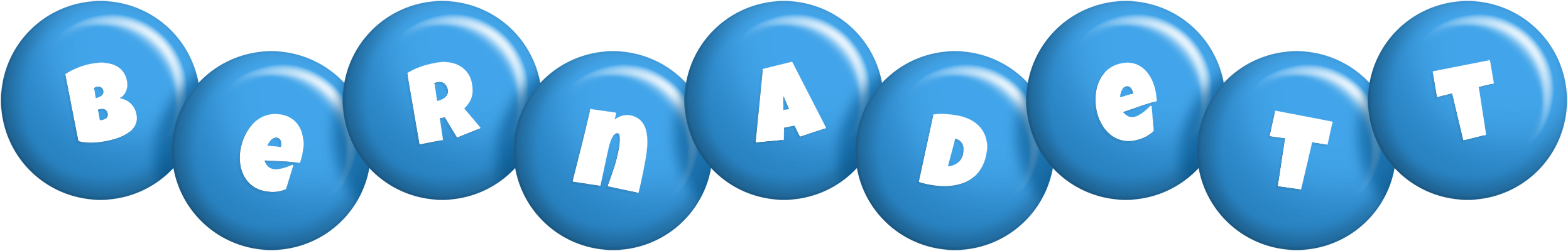 Bernadett candy-blue logo