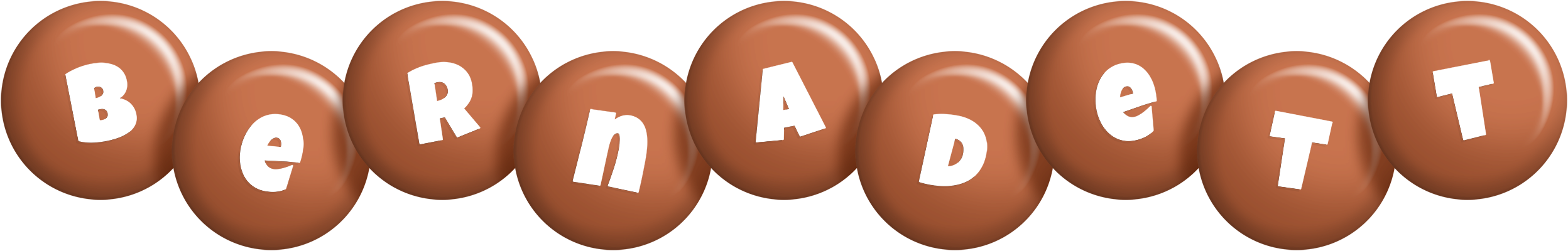 Bernadett candy-brown logo