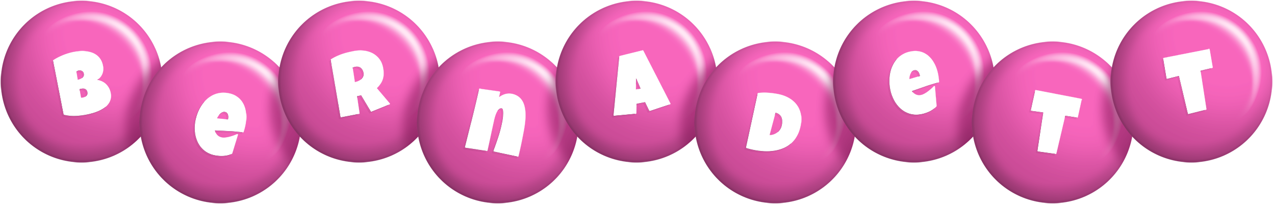 Bernadett candy-pink logo