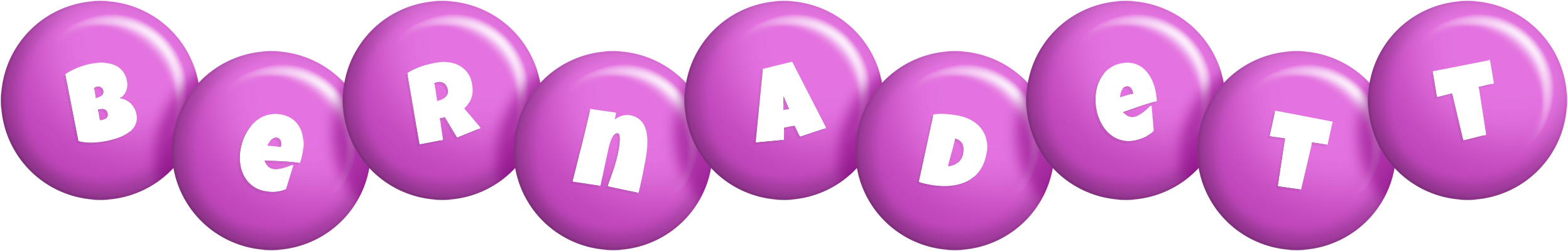 Bernadett candy-purple logo