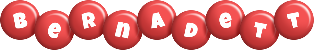 Bernadett candy-red logo