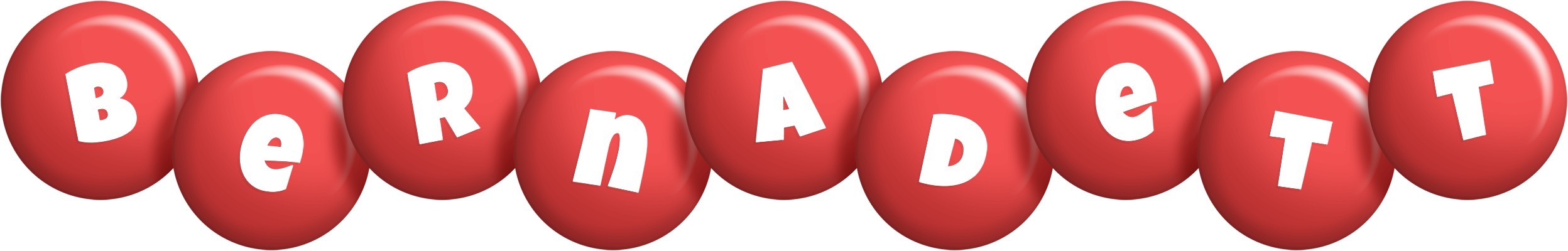 Bernadett candy-red logo