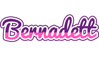 Bernadett cheerful logo