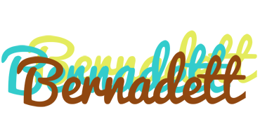 Bernadett cupcake logo