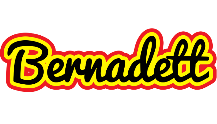 Bernadett flaming logo