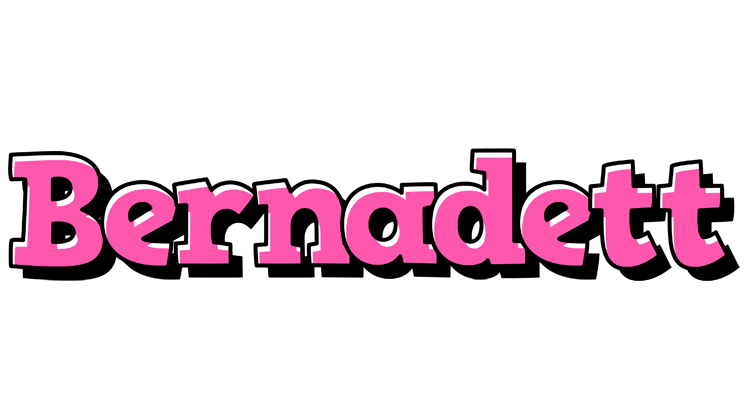 Bernadett girlish logo