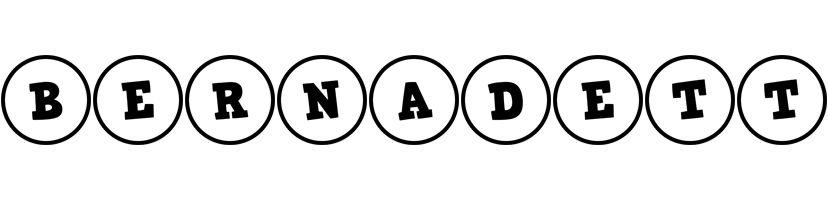 Bernadett handy logo