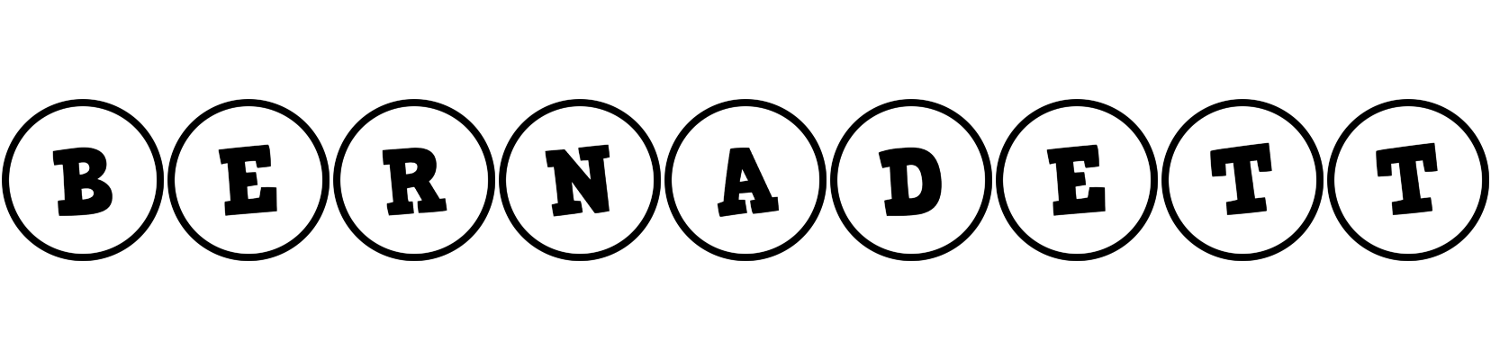Bernadett handy logo