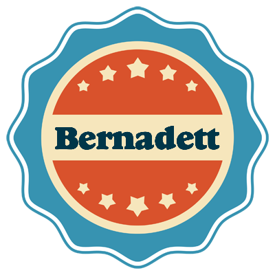 Bernadett labels logo