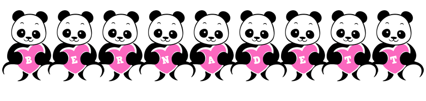 Bernadett love-panda logo